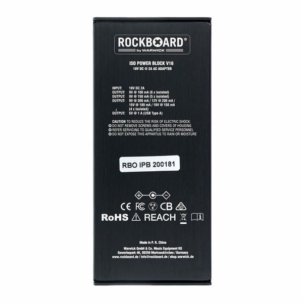 Rockboard ISO Power Block V16