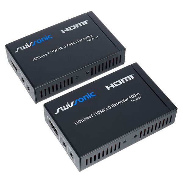 Swissonic HDbaseT HDMI2.0 Extender 100m