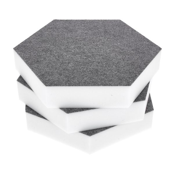 t.akustik Hexagon Melamine Grey 50