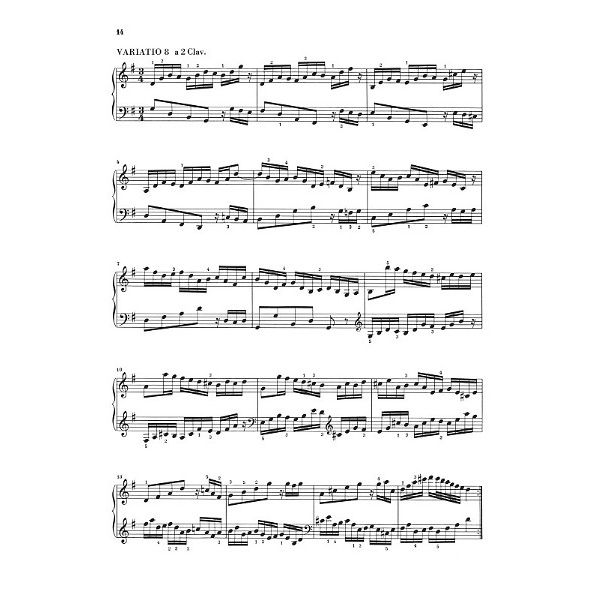 Henle Verlag Bach Goldberg-Variationen