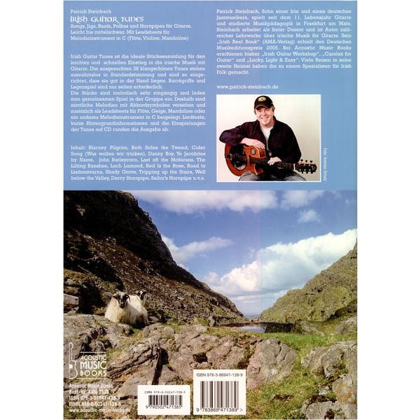Acoustic Music Books Irish Guitar Tunes