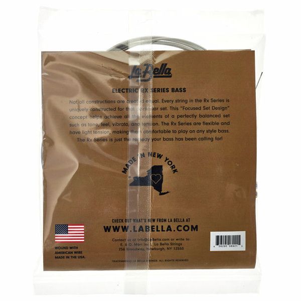 La Bella RX-S6B Bass RWSS