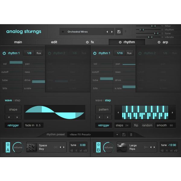 Output Analog Strings