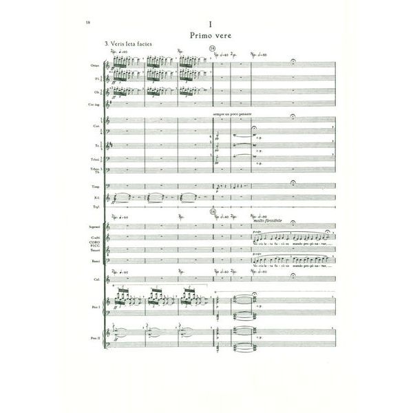 Edition Eulenburg Orff Carmina Burana