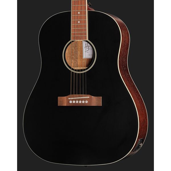 Harley Benton HBJ-45E SBK w/Bag