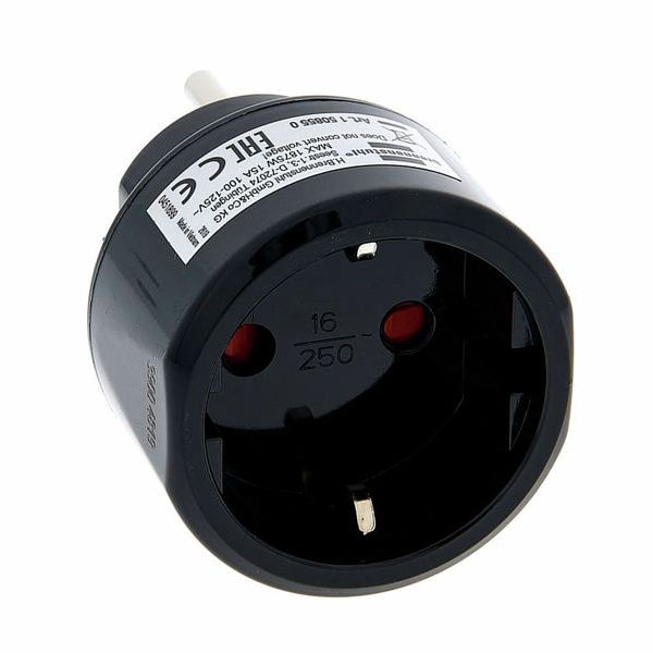 Brennenstuhl Travel Adapter earthed to USA