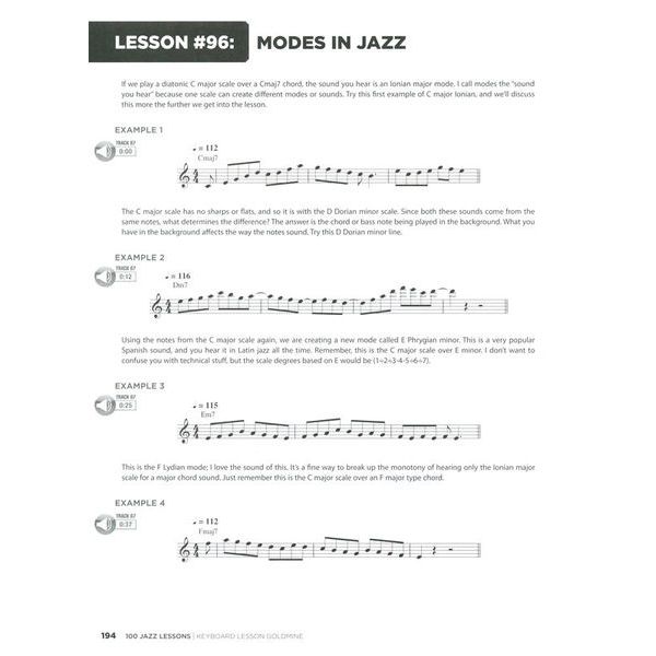 Hal Leonard Keyboard Lesson 100 Jazz