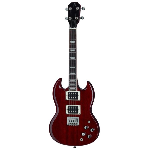 Flight Pioneer Tenor E-Ukulele Cherry