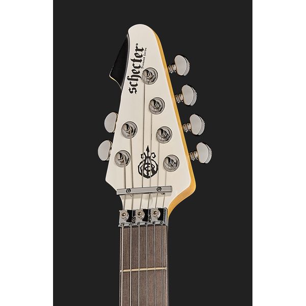 Schecter DJ Ashba Satin White