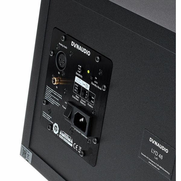 Dynaudio LYD-48 Black Left