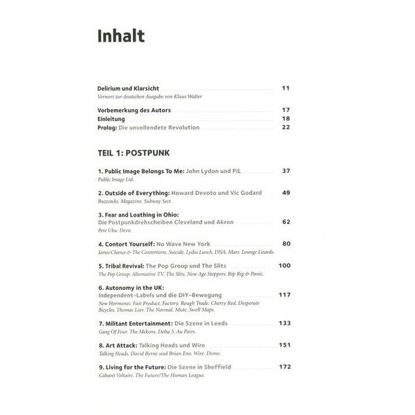 Hannibal Verlag Rip It Up And Start Again