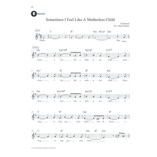 Schott Soul Classics 1 T-Sax