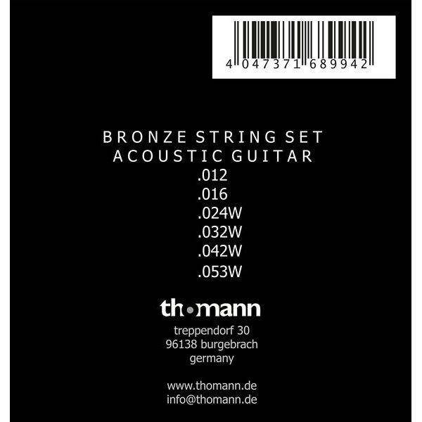 Harley Benton Valuestrings WE 12-53