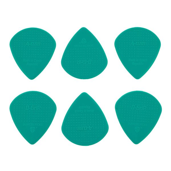 D-Grip Picks Jazz A Nylon Cyan 0,88