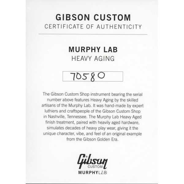 Gibson 57 LP Junior SC TV Yellow HA