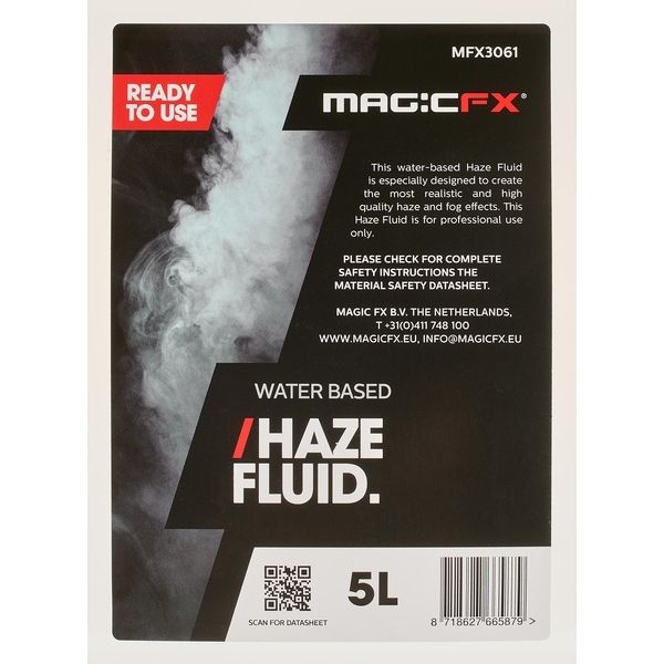 Magic FX Pro Haze Fluid - Water Base 5L