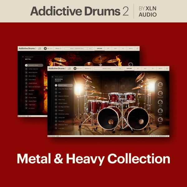 XLN Audio AD 2 Metal & Heavy Collection