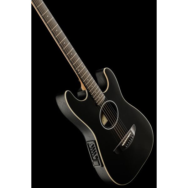 Harley Benton ST-Acoustic Black w/Bag