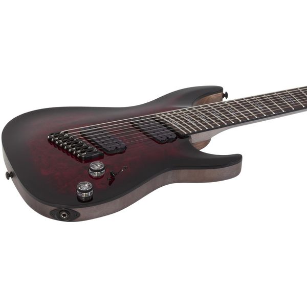 Schecter Omen Elite-8 MS Black Cherry