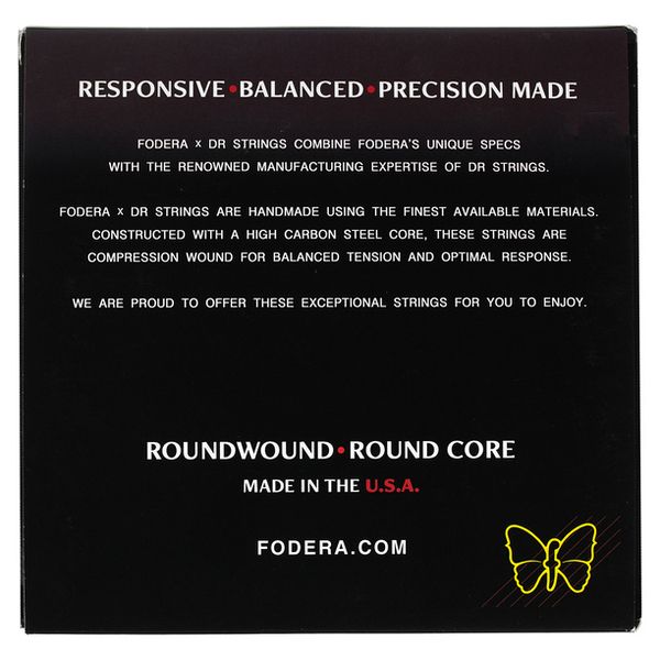 Fodera x DR 6-String Set Light Steel