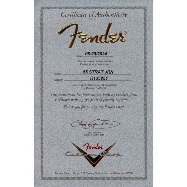 Fender 55 Strat BLK Journeyman Relic