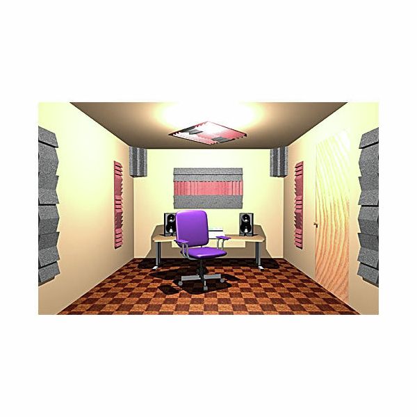 Auralex Acoustics Roominators Alpha-DST Burgundy
