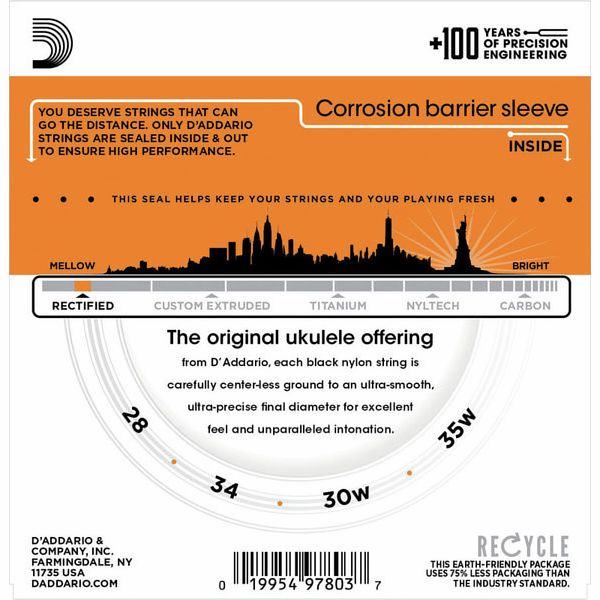 Daddario EJ53B Baritone Set