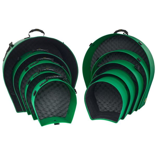 Hardcase HRockFus3 F.Lined Set D.Green