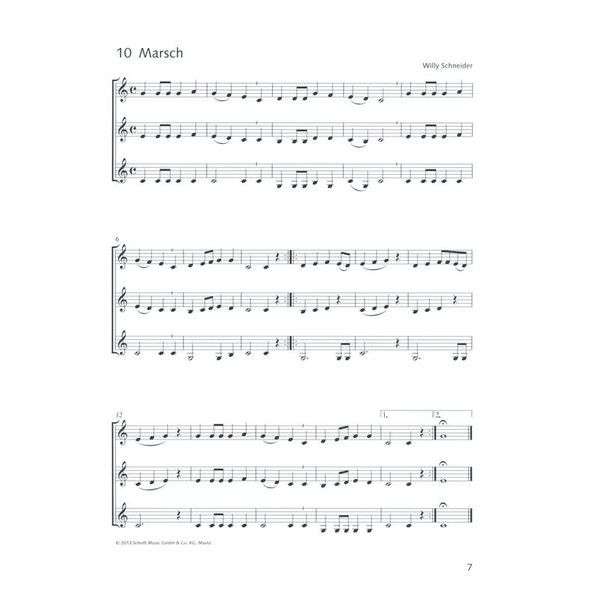 Schott Fröhliche Klarinette Spiel 1