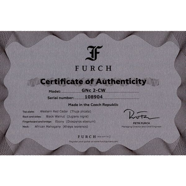 Furch GNc 2-CW a Grand Nylon