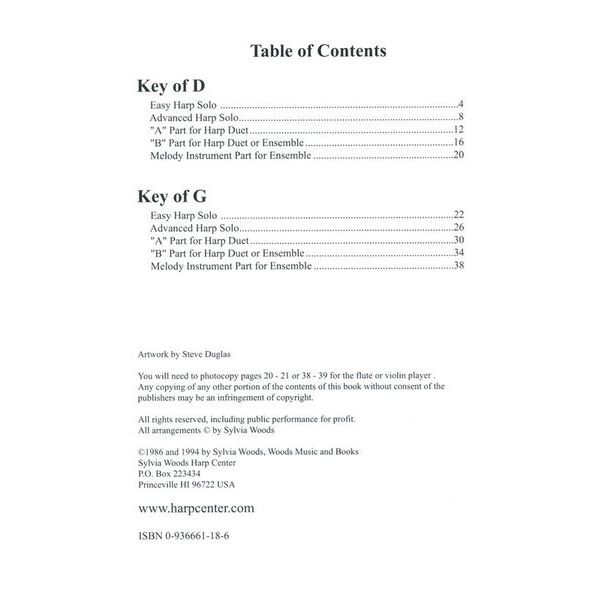 Hal Leonard Pachelbel Canon Harp