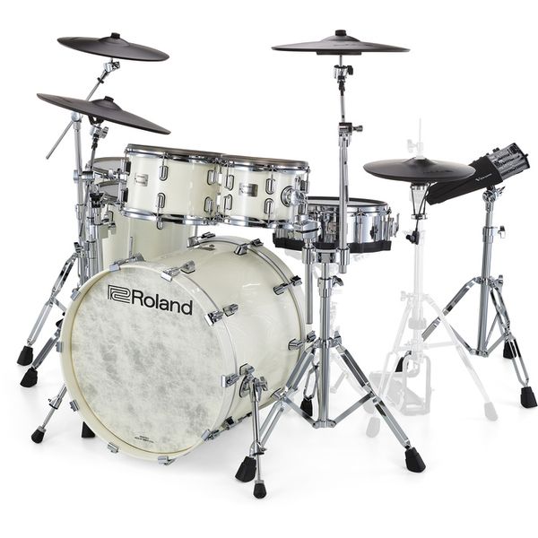 Roland VAD716-PW E-Drum Set Bundle