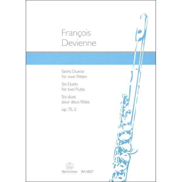 Brenreiter Devienne Flötenduette op. 75/2
