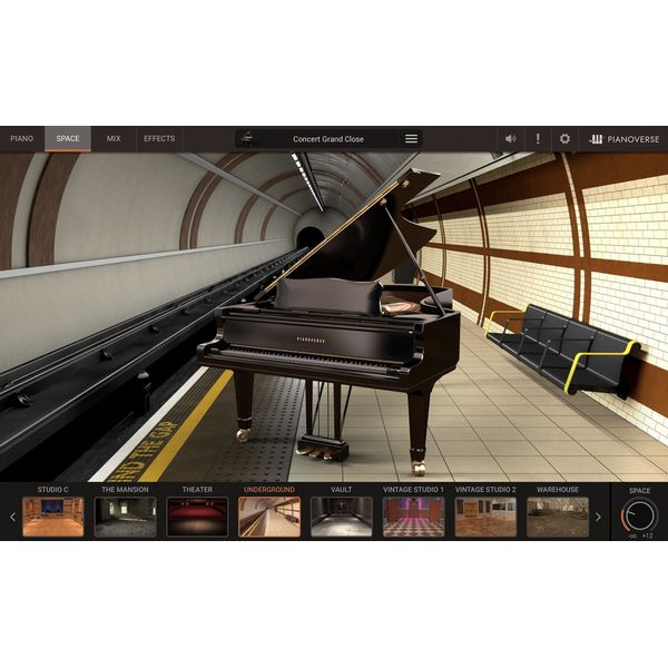 IK Multimedia Pianoverse-Concert Grand YF3