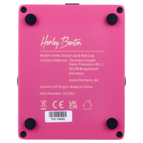 Harley Benton Good Cop/Bad Cop