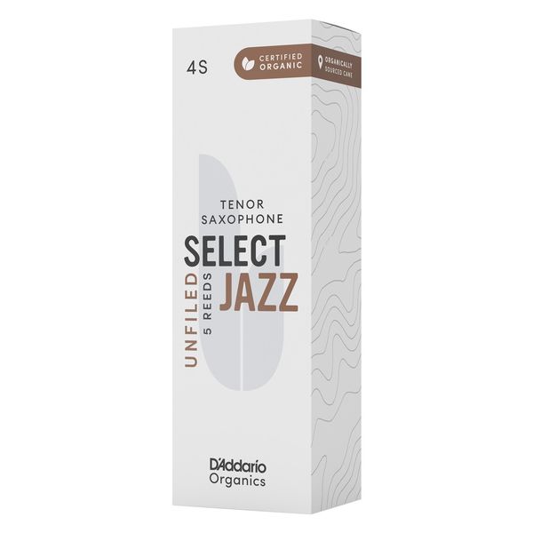 DAddario Woodwinds Organic Sel. Jazz Unf. TEN 4S