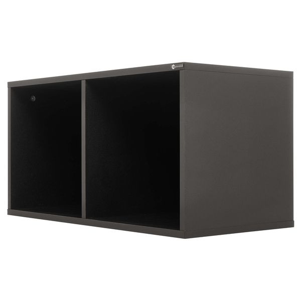 Fun Generation Vinyl Shelf Two Black