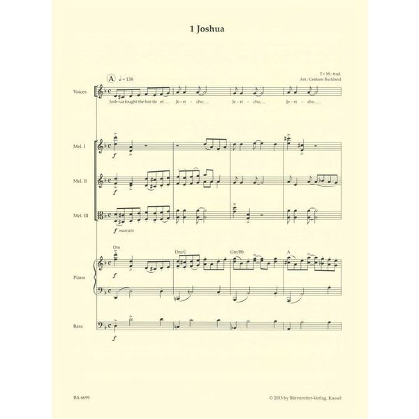 Brenreiter combocom Spirituals