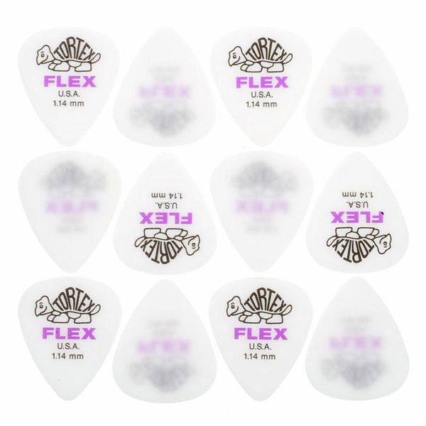 Dunlop Tortex Flex Picks 1,14 12