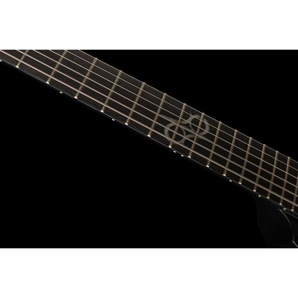 Solar Guitars V2.6FBB Baritone Flame Black