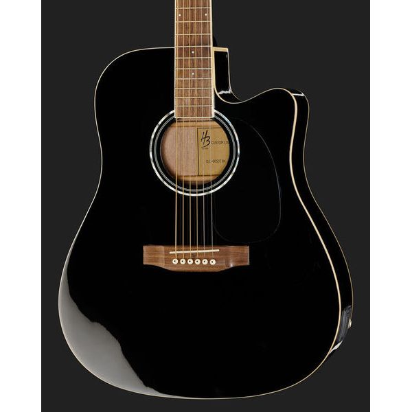 Harley Benton CLD-60SCE BK Cust. Line Bundle