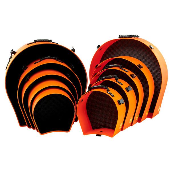 Hardcase HRockFus3 F.Lined Set Orange