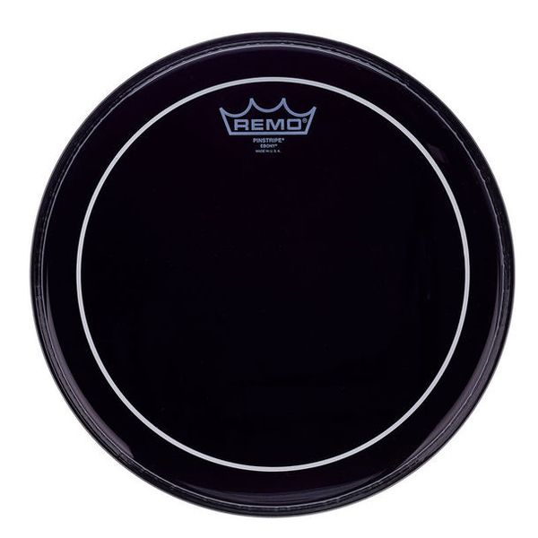 Remo 12" Pinstripe Ebony