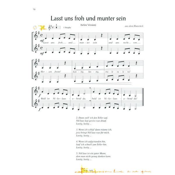 Horst Rapp Verlag Fröhliche Weihnachten Cl