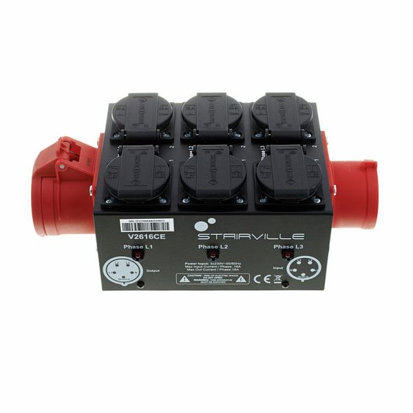 Stairville V2616BE CE CEE Split Box