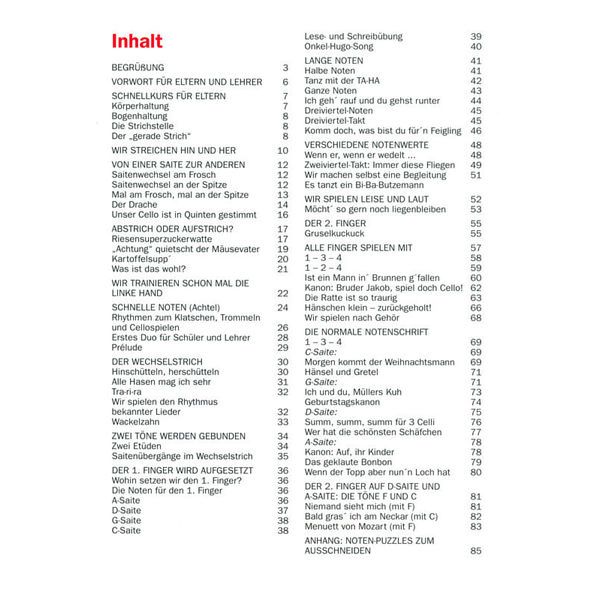 Schott Cello Mit Spa Und Hugo 1