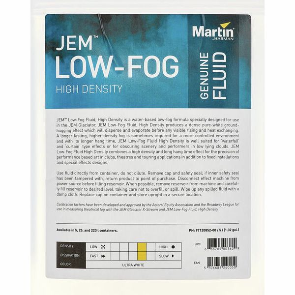 Martin by Harman JEM Low-Fog 5l High Density