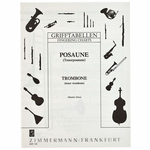 Zimmermann Verlag Grifftabelle Posaune