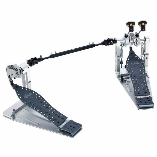 DW MCD Double Pedal Gun Metal