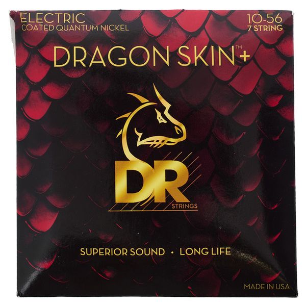 DR Strings Dragon Skin+ DEQ-7/10 Coated